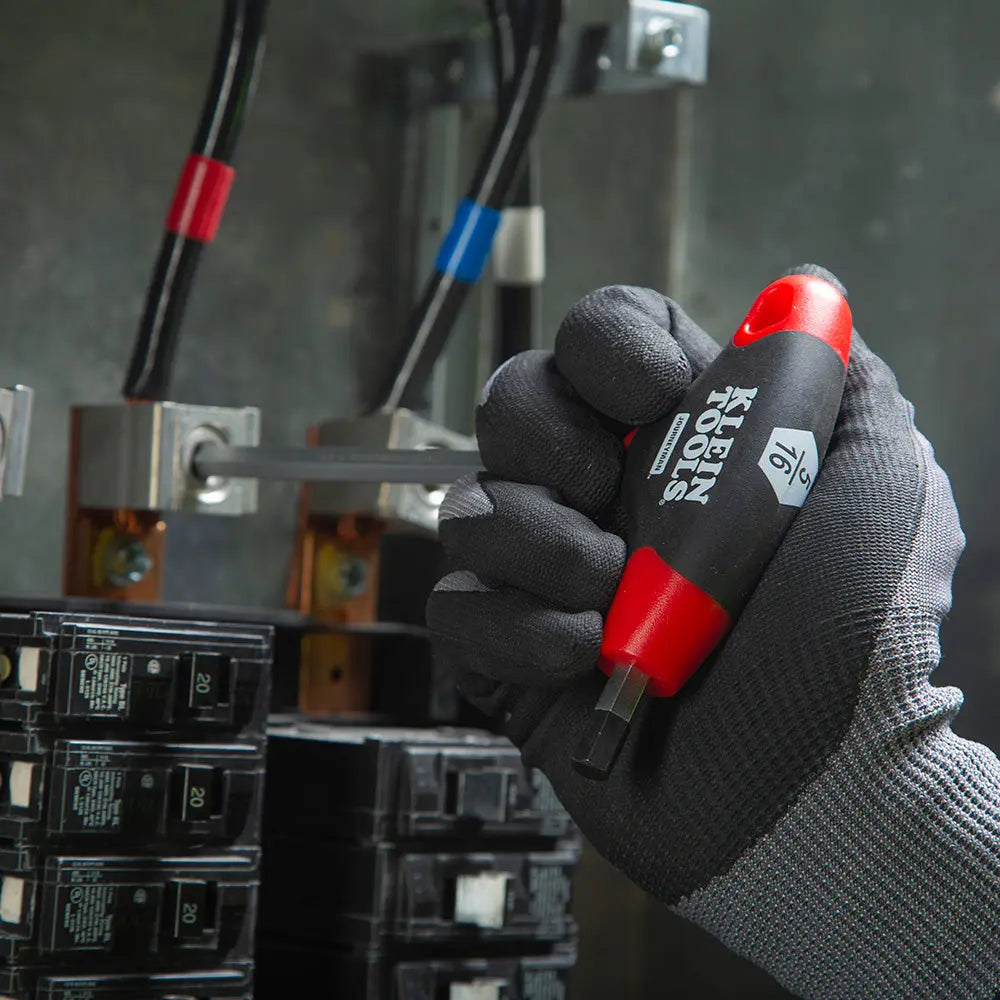 Klein Hex Key Set, SAE T-Handle, 6-Inch, with Stand, 10-Piece Klein Tools