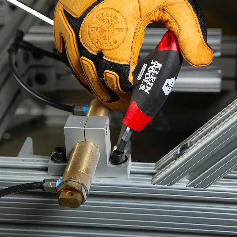 Klein Hex Key Set, SAE, T-Handle, 9-Inch with Stand, 10-Piece Klein Tools