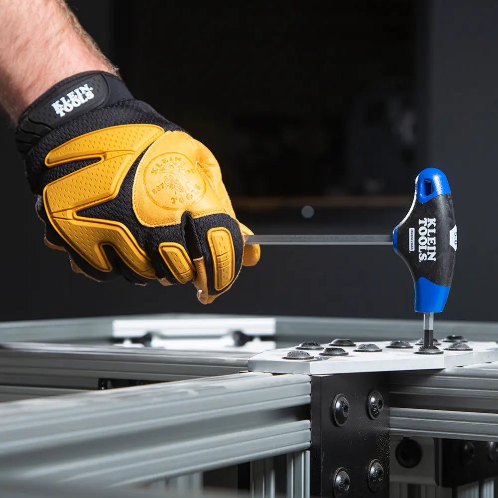 Klein Hex Key Set, Metric, Journeyman™ T-Handle, 9-Inch with Stand, 8-Piece Klein Tools