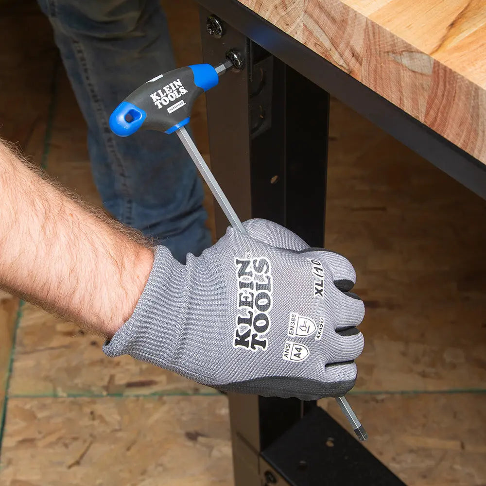 Klein Hex Key Set, Metric, Journeyman™ T-Handle, 9-Inch with Stand, 8-Piece Klein Tools