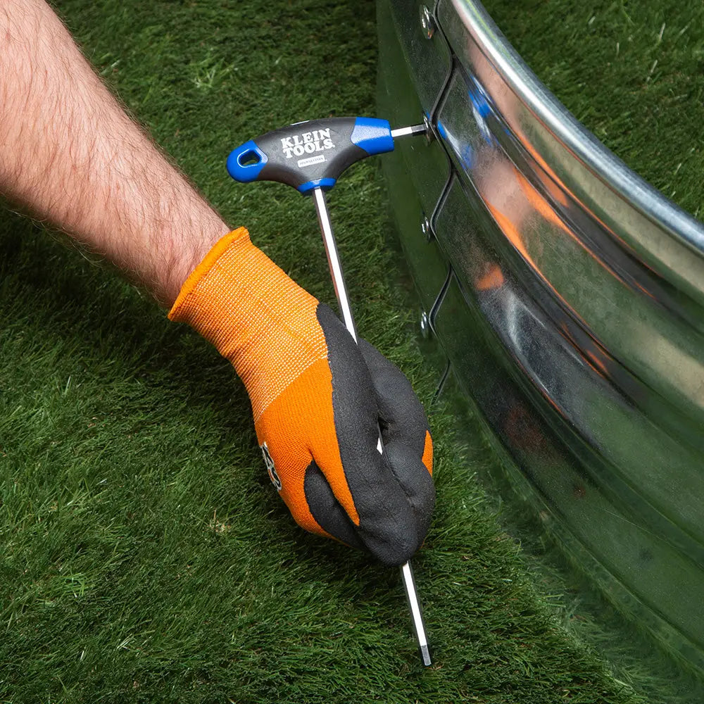 Klein Hex Key Set, Metric, Journeyman™ T-Handle, 9-Inch with Stand, 8-Piece Klein Tools