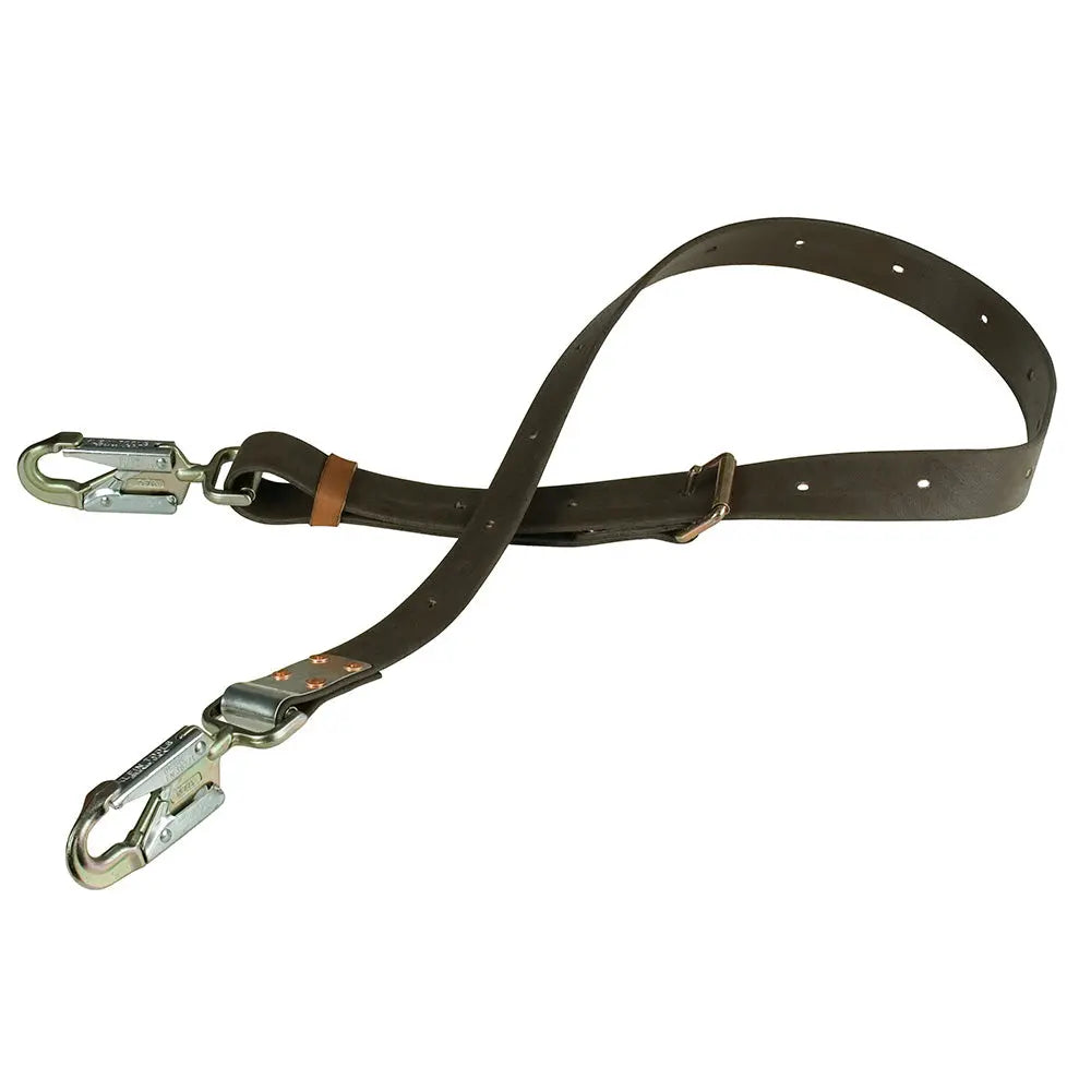 Klein Positioning Strap, 8-Foot with 6-1/2-Inch Snap Hook Klein Tools