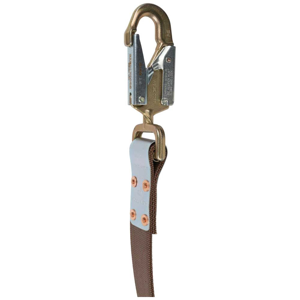 Klein Positioning Strap, 6.5-Foot with 6-1/2-Inch Snap Hook