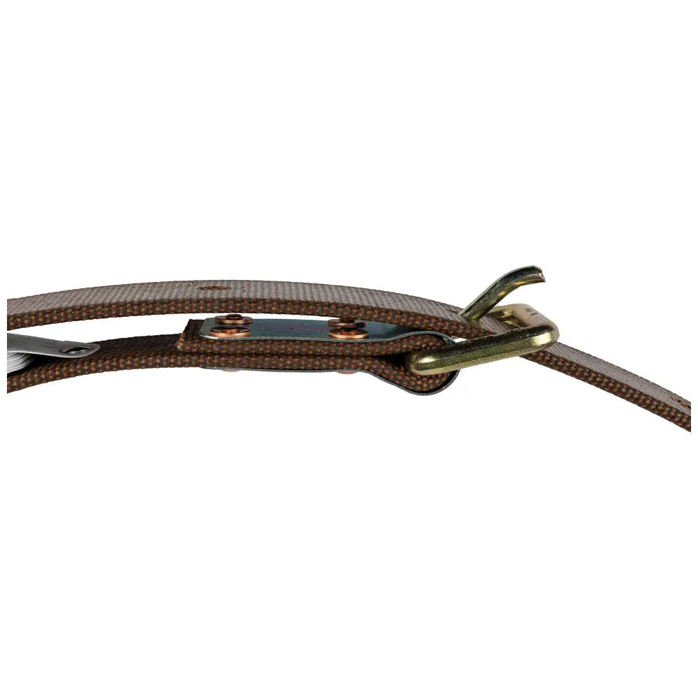 Klein Positioning Strap, 6-Foot with 6-1/2-Inch Snap Hook Klein Tools
