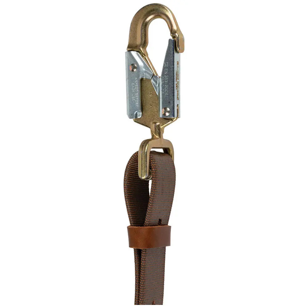 Klein Positioning Strap, 6-Foot with 6-1/2-Inch Snap Hook Klein Tools