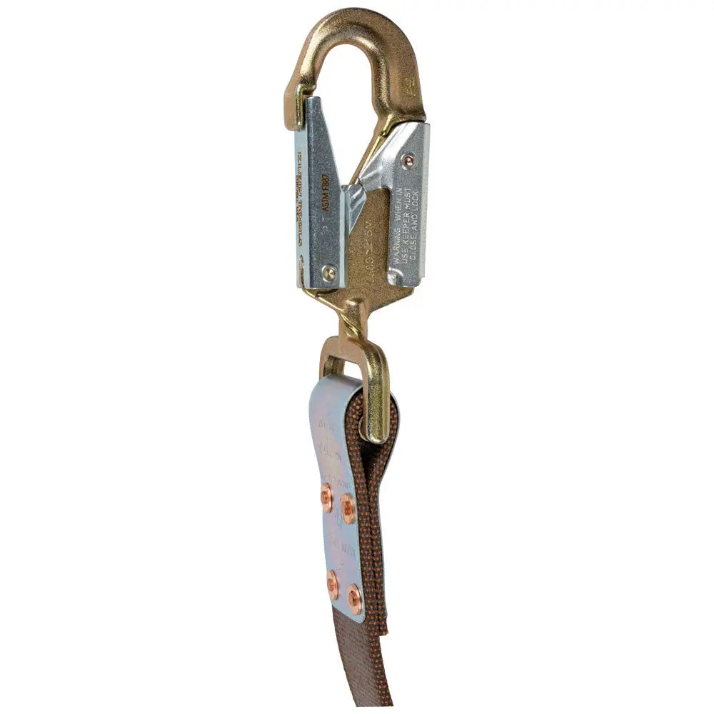 Klein Positioning Strap, 6-Foot with 6-1/2-Inch Snap Hook Klein Tools