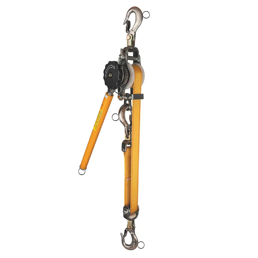 Klein Web-Strap Ratchet Hoist with Hot Rings Klein Tools