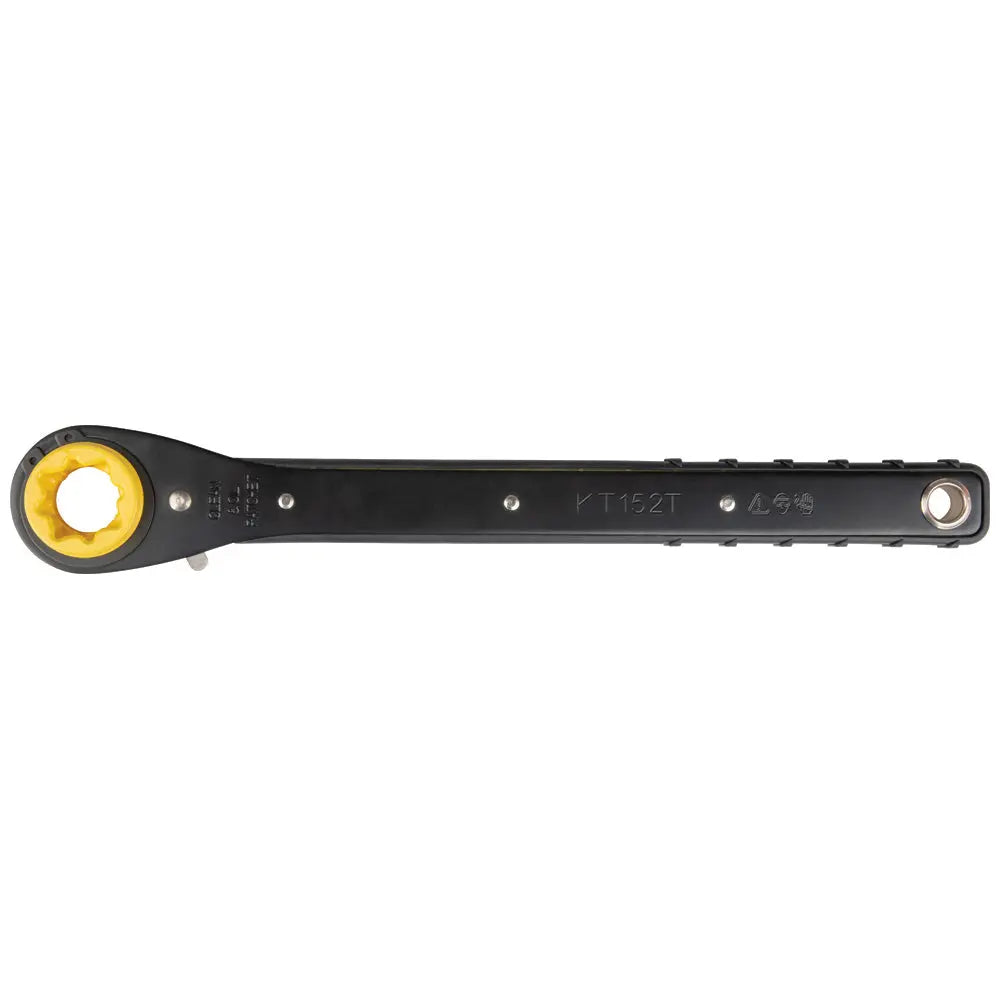 Klein 4-in-1 Lineman's Slim Ratcheting Wrench Klein Tools
