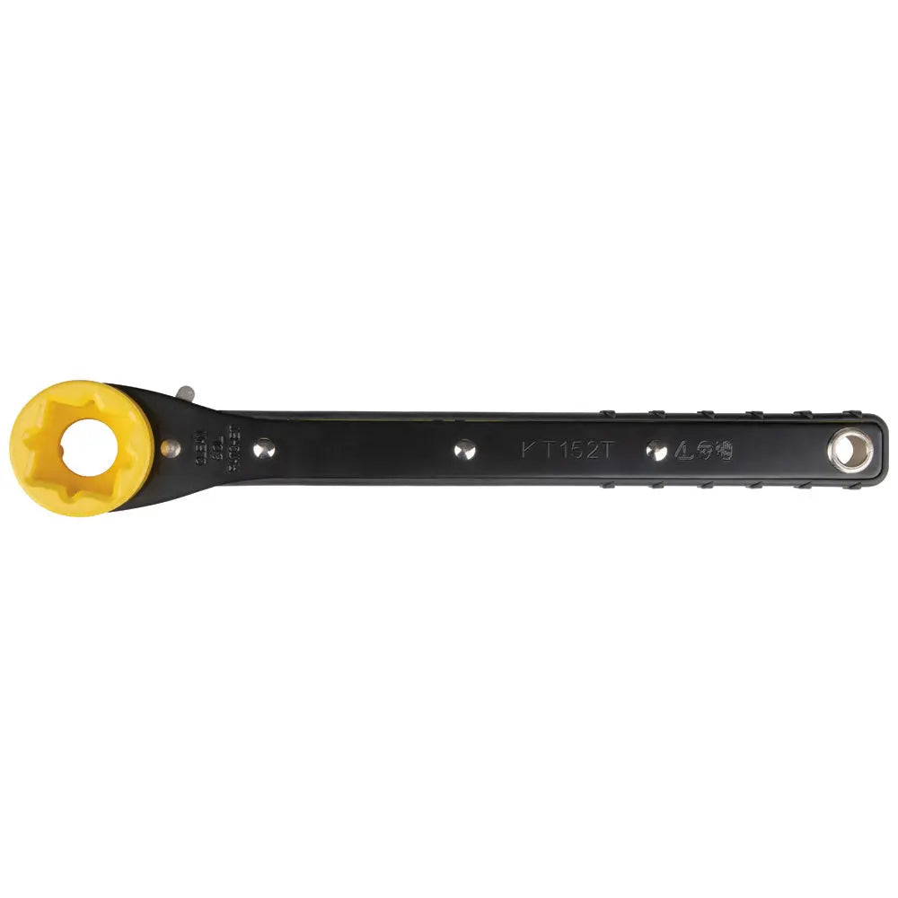 Klein 4-in-1 Lineman's Slim Ratcheting Wrench Klein Tools