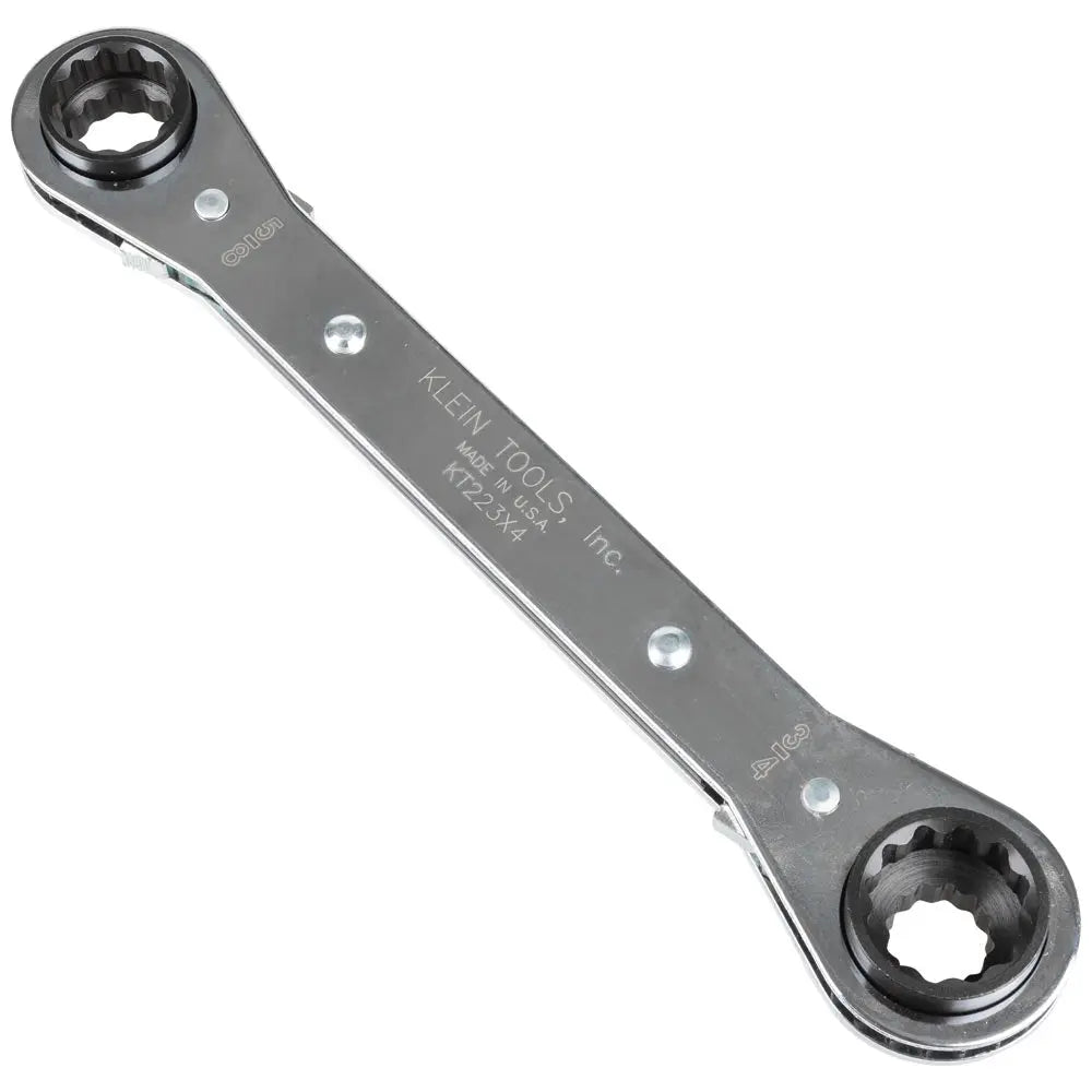 Klein Lineman's Ratcheting 4-in-1 Box Wrench Klein Tools