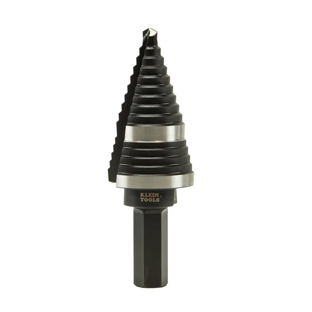 Klein 2-Step Drill Bit, Double-Fluted, 7/8-Inch to 1-1/8-Inch Klein Tools