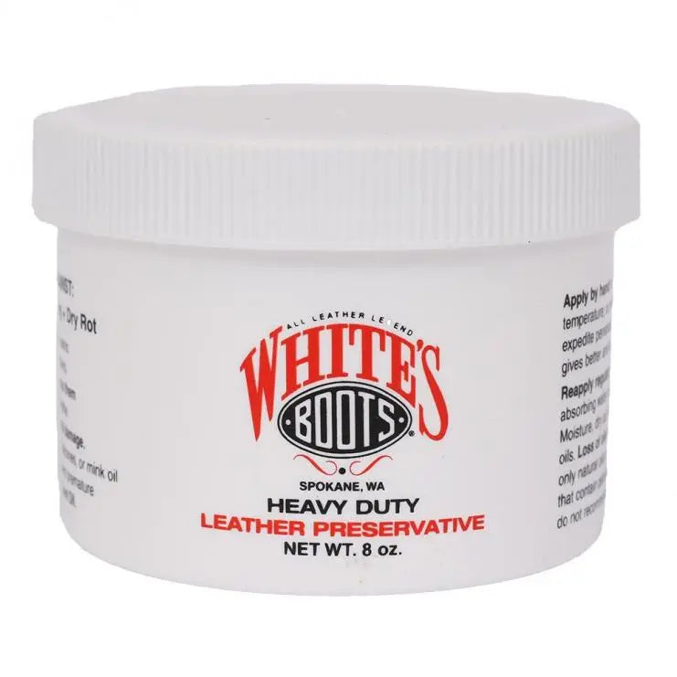 White's Boots - Heavy Duty Leather Preservative (8 Oz) White's Boots