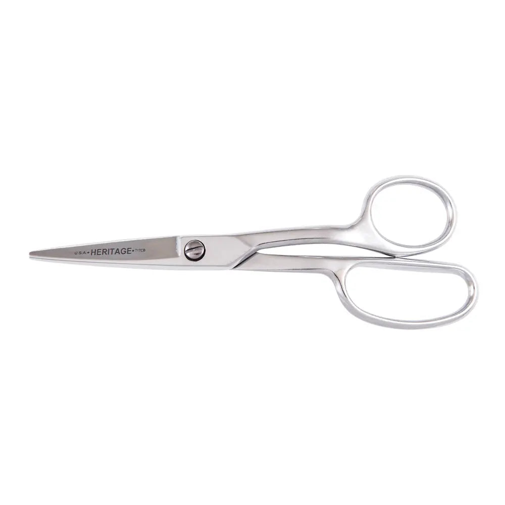 Klein Carpet Napping Shear, Curved Handle, Blunt, 8-Inch Klein Tools