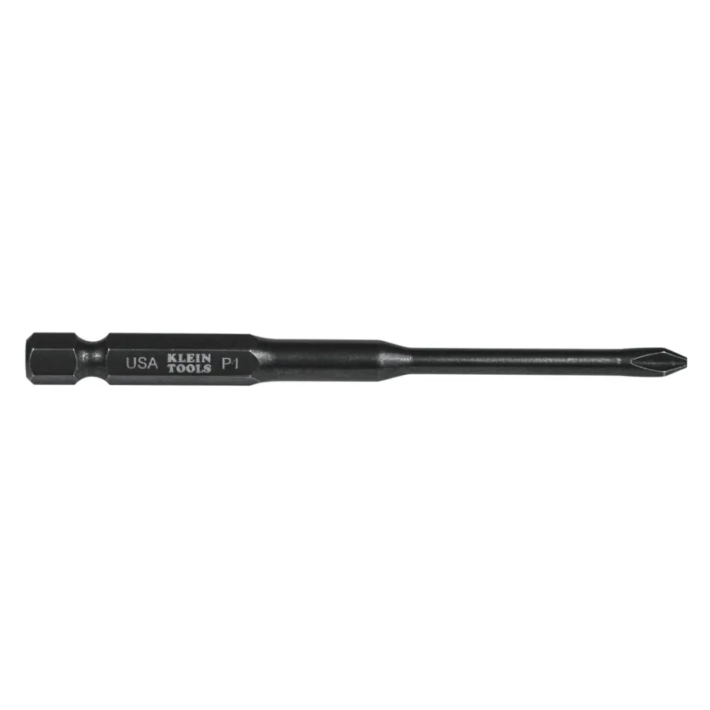 Klein #1 Phillips Power Drivers 3-1/2-Inch, 5-Pack Klein Tools