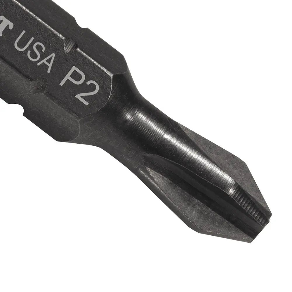 Klein #2 Phillips Insert Power Driver, 1-Inch 5-Pack Klein Tools