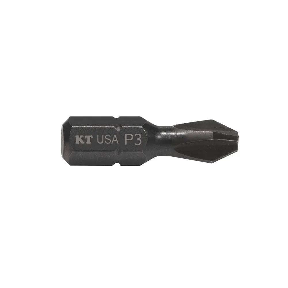 Klein #3 Phillips Insert Power Driver, 1-Inch, 5-Pack Klein Tools