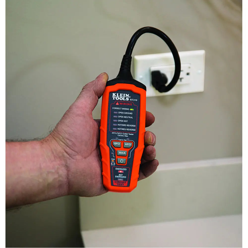Klein AFCI /GFCI Outlet Tester Klein Tools