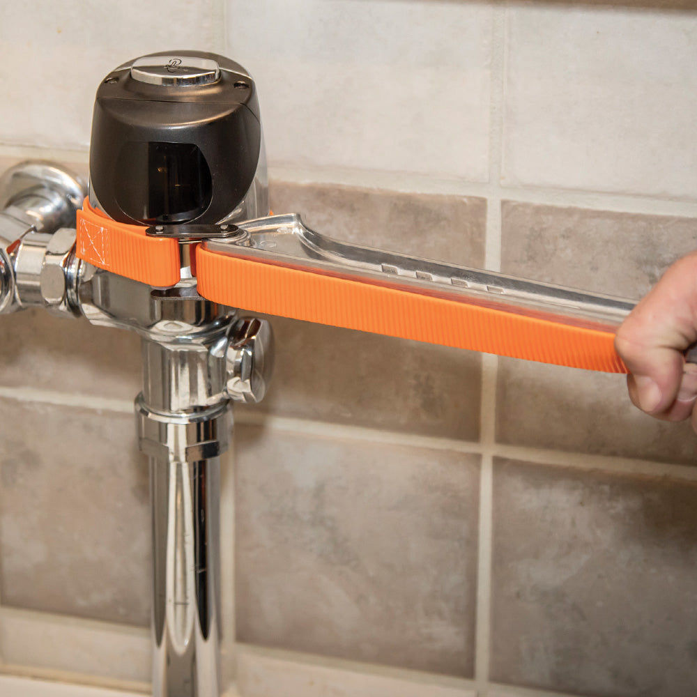 Klein Grip-It™ Strap Wrench, 1-1/2 to 5-Inch, 12-Inch Handle