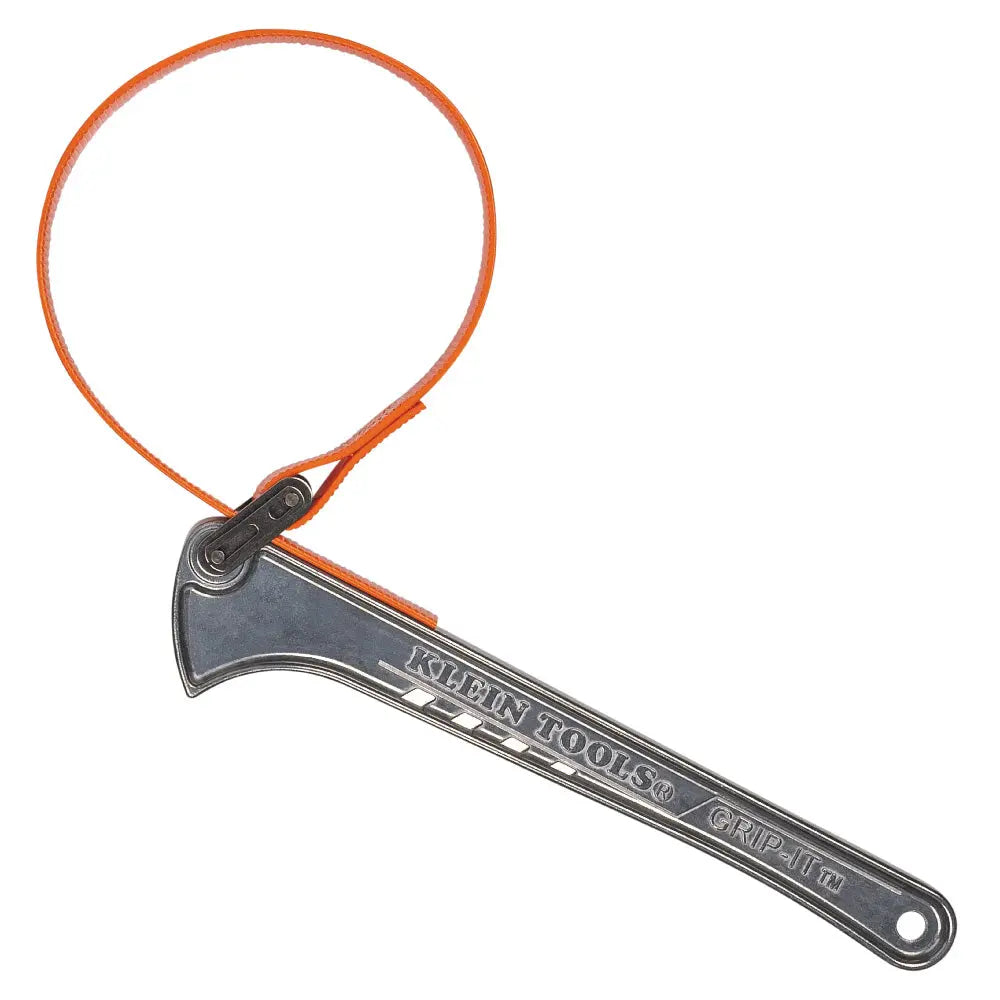 Klein Grip-It™ Strap Wrench, 1-1/2 to 5-Inch, 12-Inch Handle Klein Tools