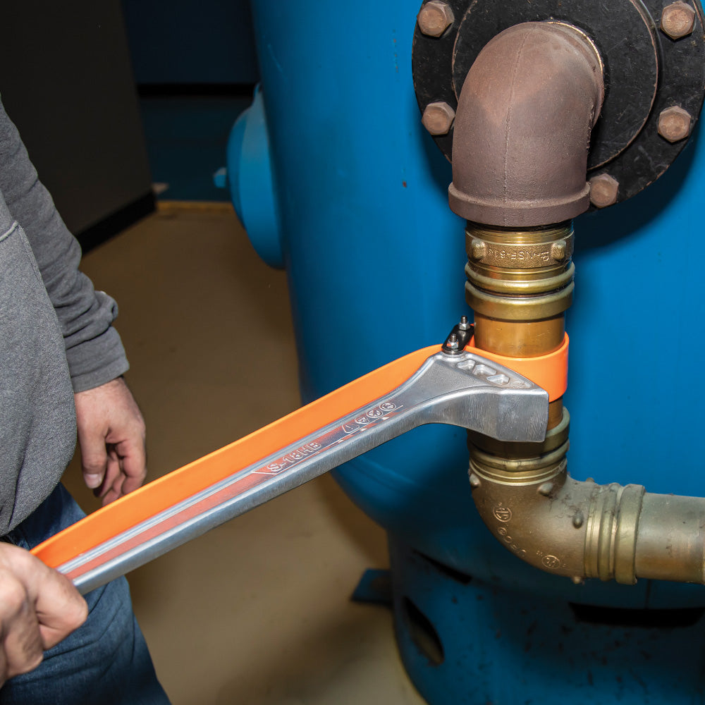 Klein Grip-It™ Strap Wrench, 3 to 10-Inch, 18-Inch Handle