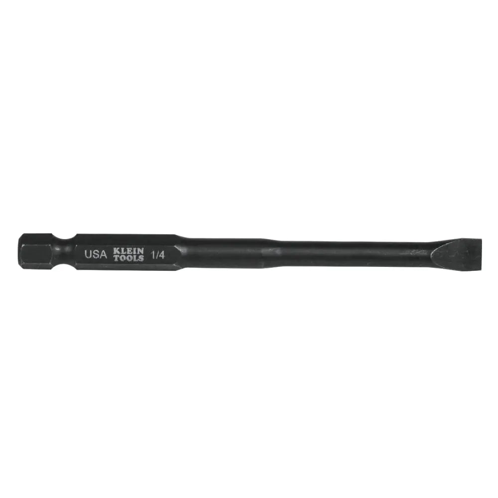 Klein 1/4-Inch Slotted Power Drivers, 3-1/2-Inch, 5-Pack Klein Tools