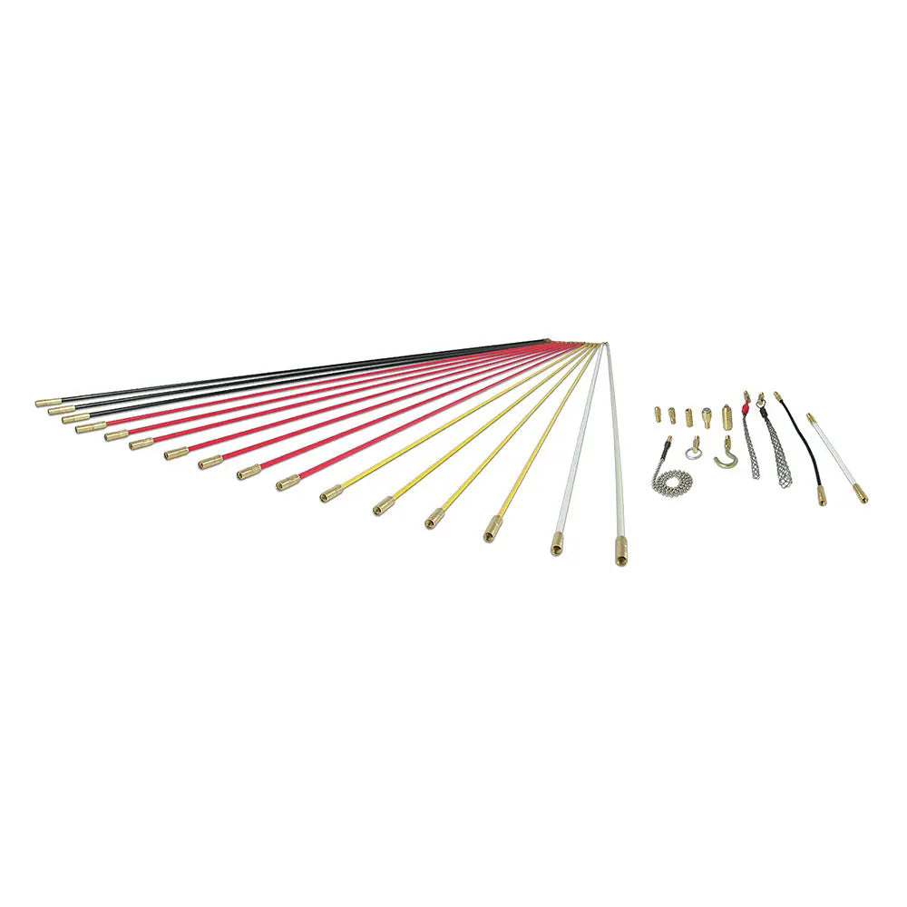 Klein Mega Fish Rod Kit, 52.5-Foot, 34-Piece Klein Tools
