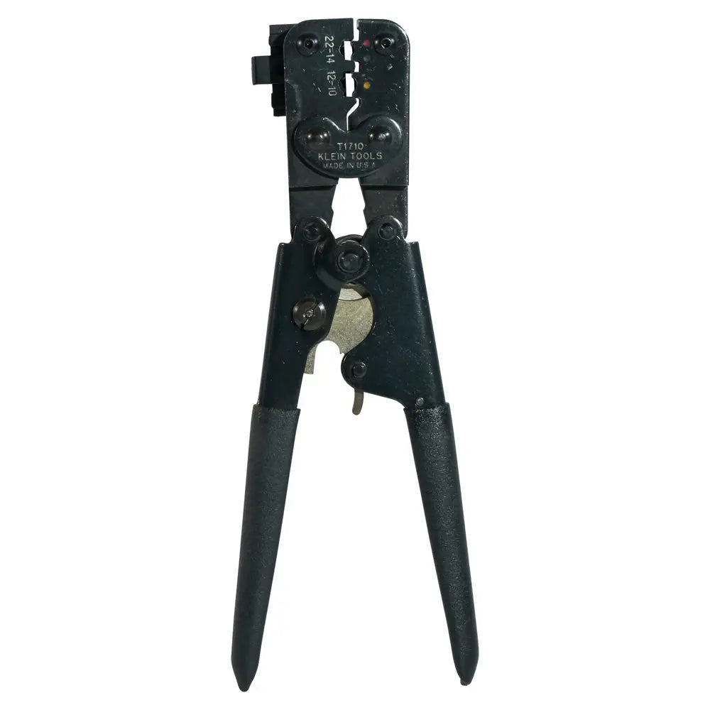 Klein Compound Action Ratcheting Crimper - Insulated Terminals Klein Tools