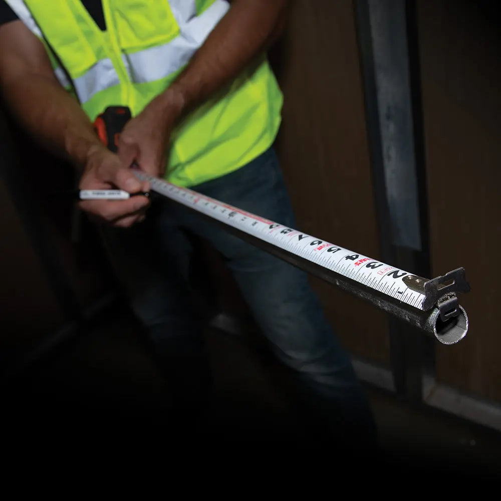 Klein Tape Measure, 16-Foot Magnetic Double-Hook Klein Tools