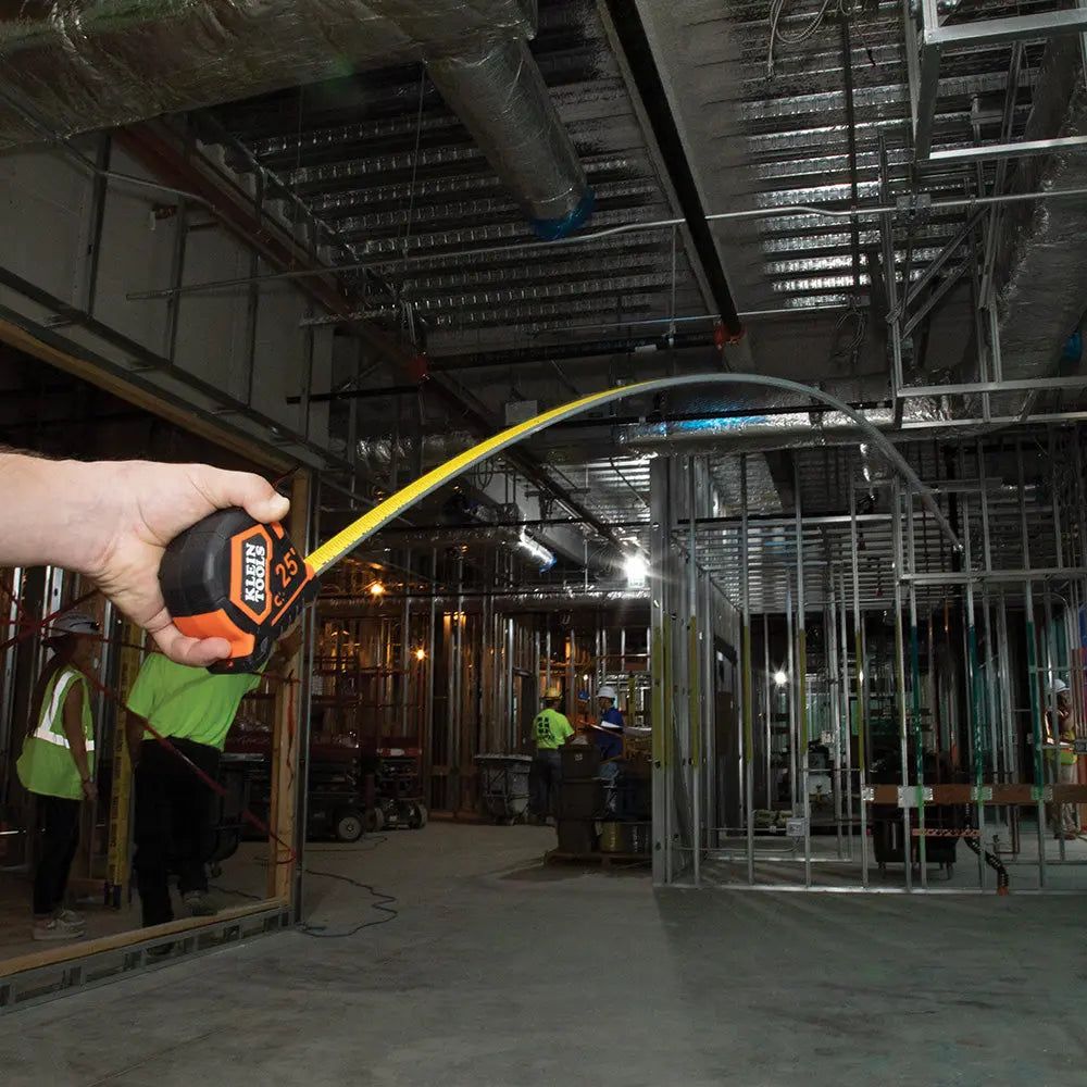 Klein Tape Measure, 16-Foot Magnetic Double-Hook Klein Tools