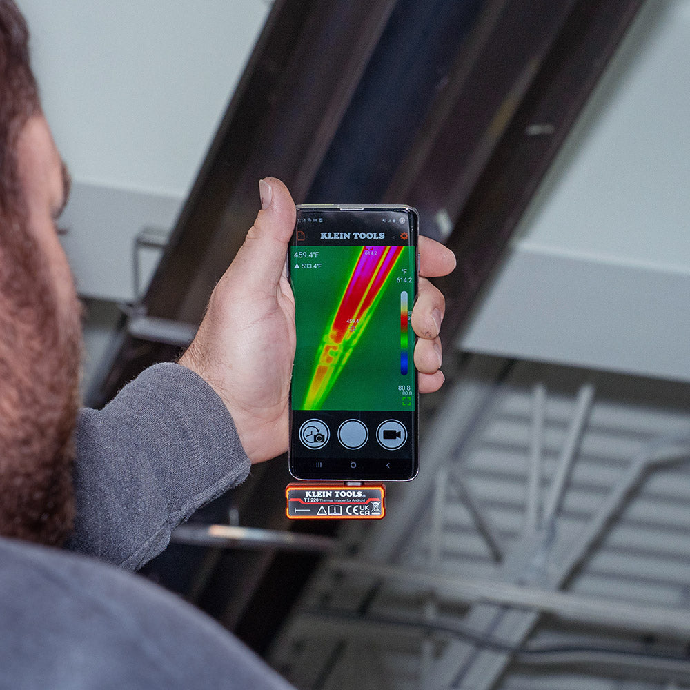 Klein Thermal Imager for Android® Devices