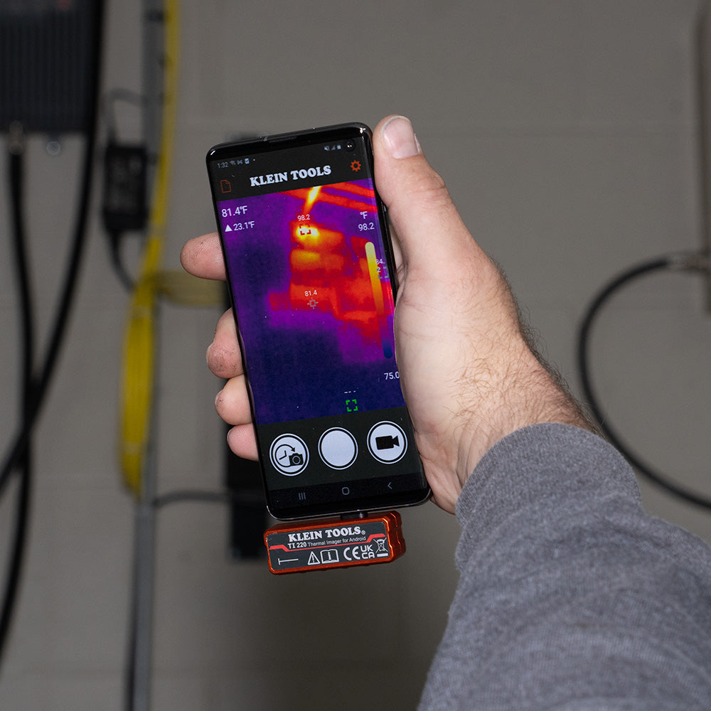 Klein Thermal Imager for Android® Devices