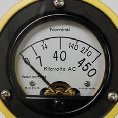 Bierer 2.4Kv – 450Kv Analog Voltage Detector With Backlight And Hold Feature - VDAH450