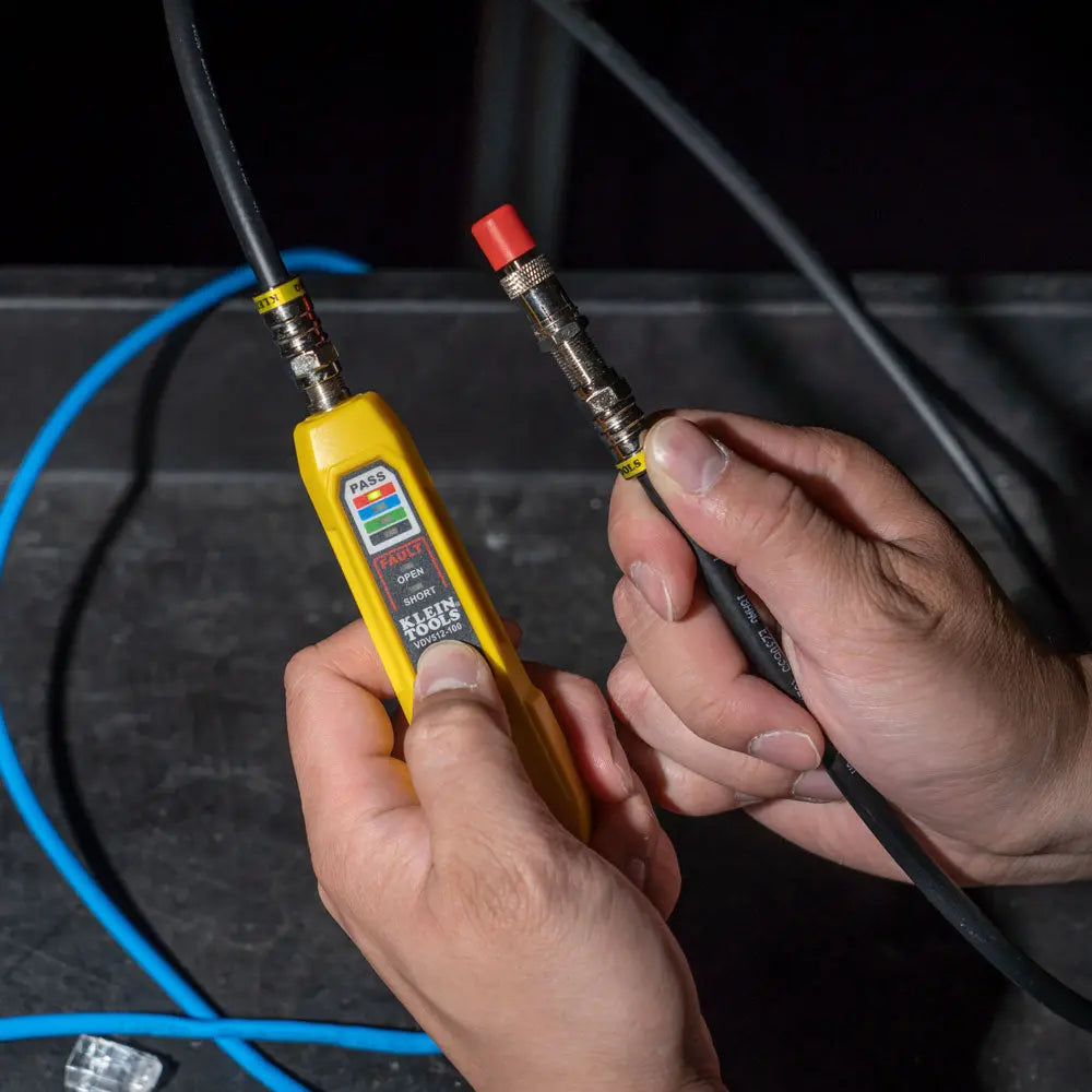 Klein Coax Push-On Connector Installation and Test Kit Klein Tools