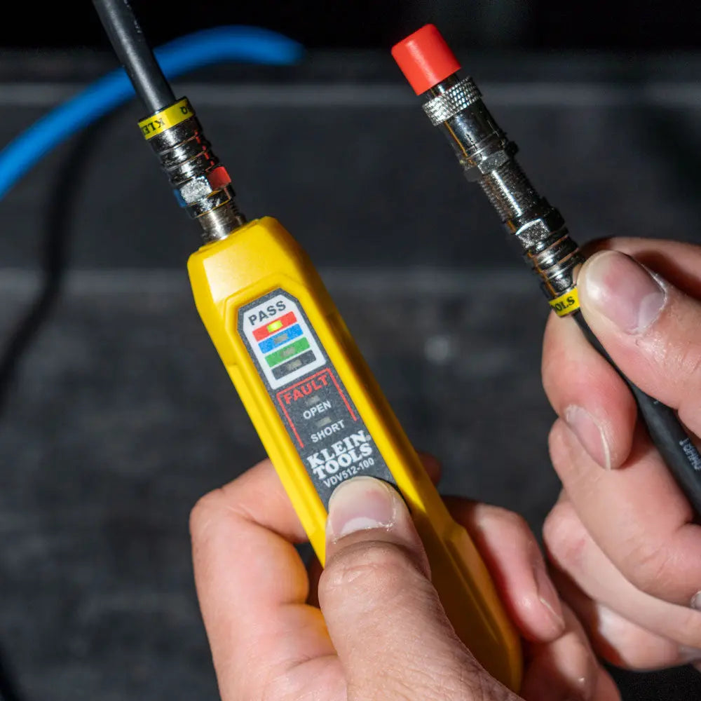 Klein Coax Push-On Connector Installation and Test Kit Klein Tools