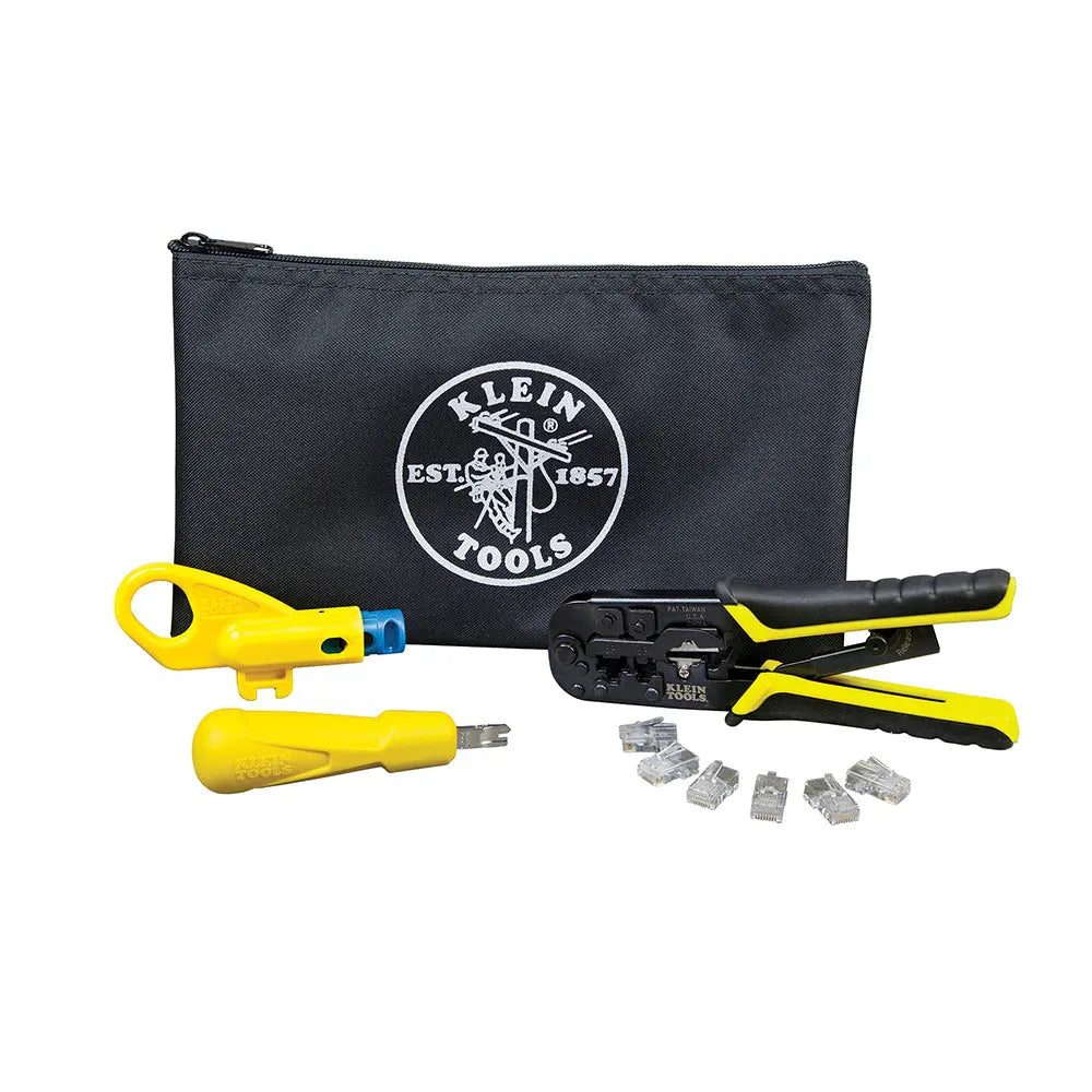 Klein Twisted Pair Installation Kit with Zipper Pouch Klein Tools