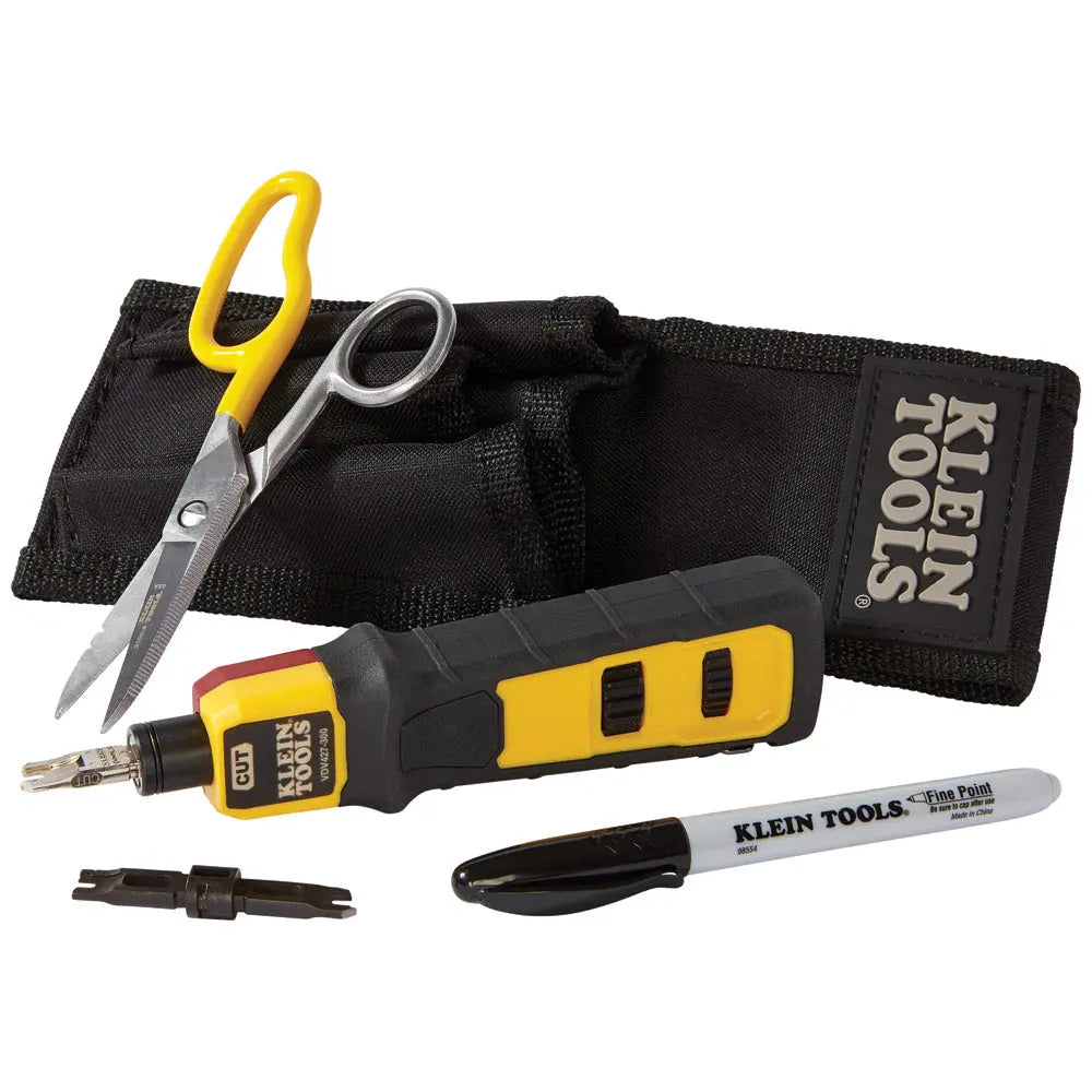 Klein LAN Installer Starter Kit, Punchdown Klein Tools