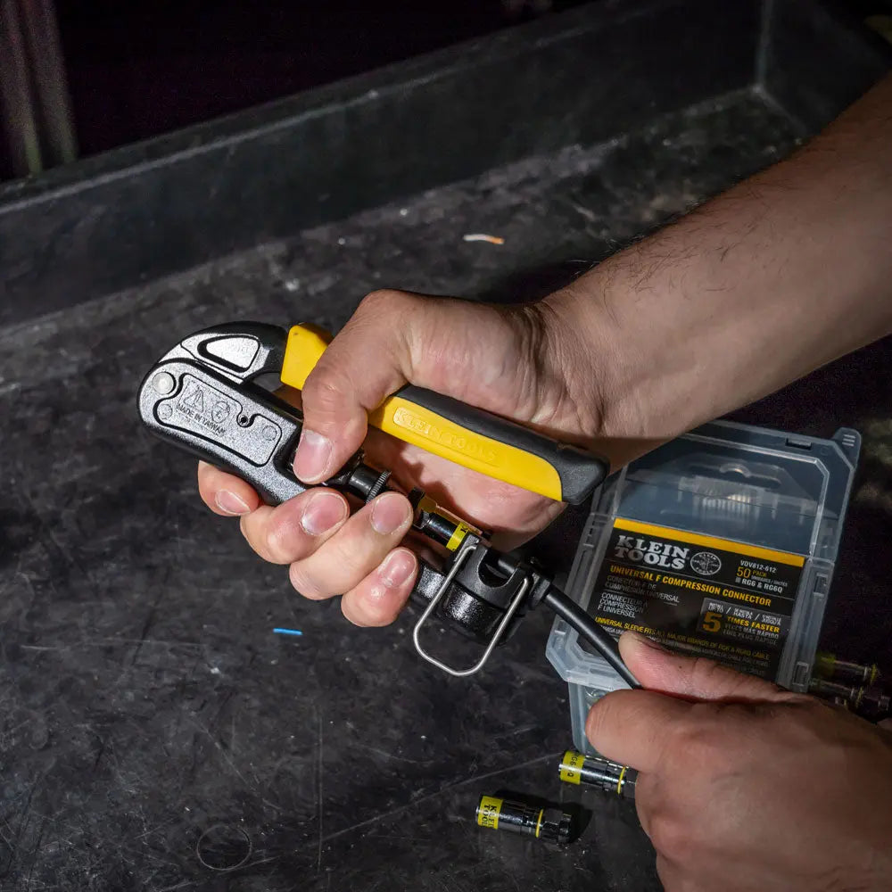 Klein Heavy-Duty Multi-Connector Compression Crimper Klein Tools