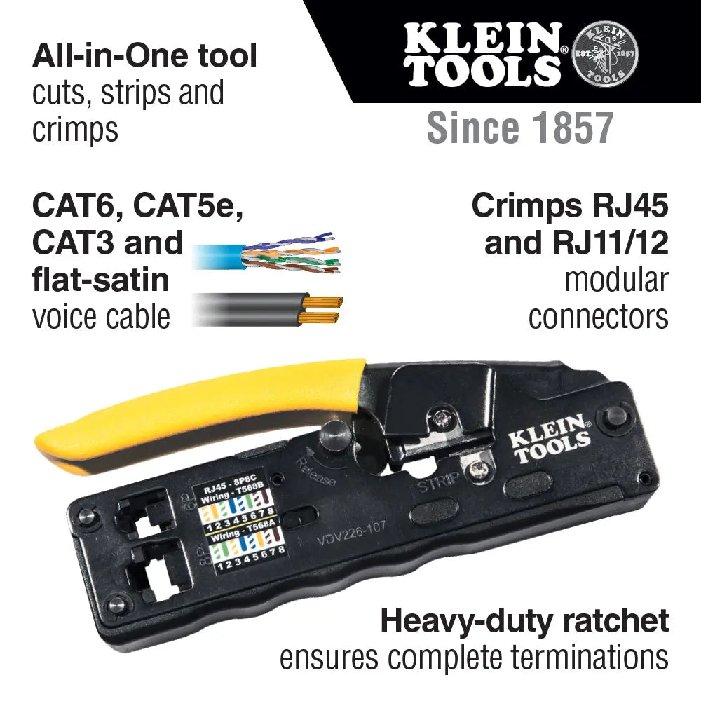Klein VDV ProTech™ Data & Coaxial Kit Klein Tools