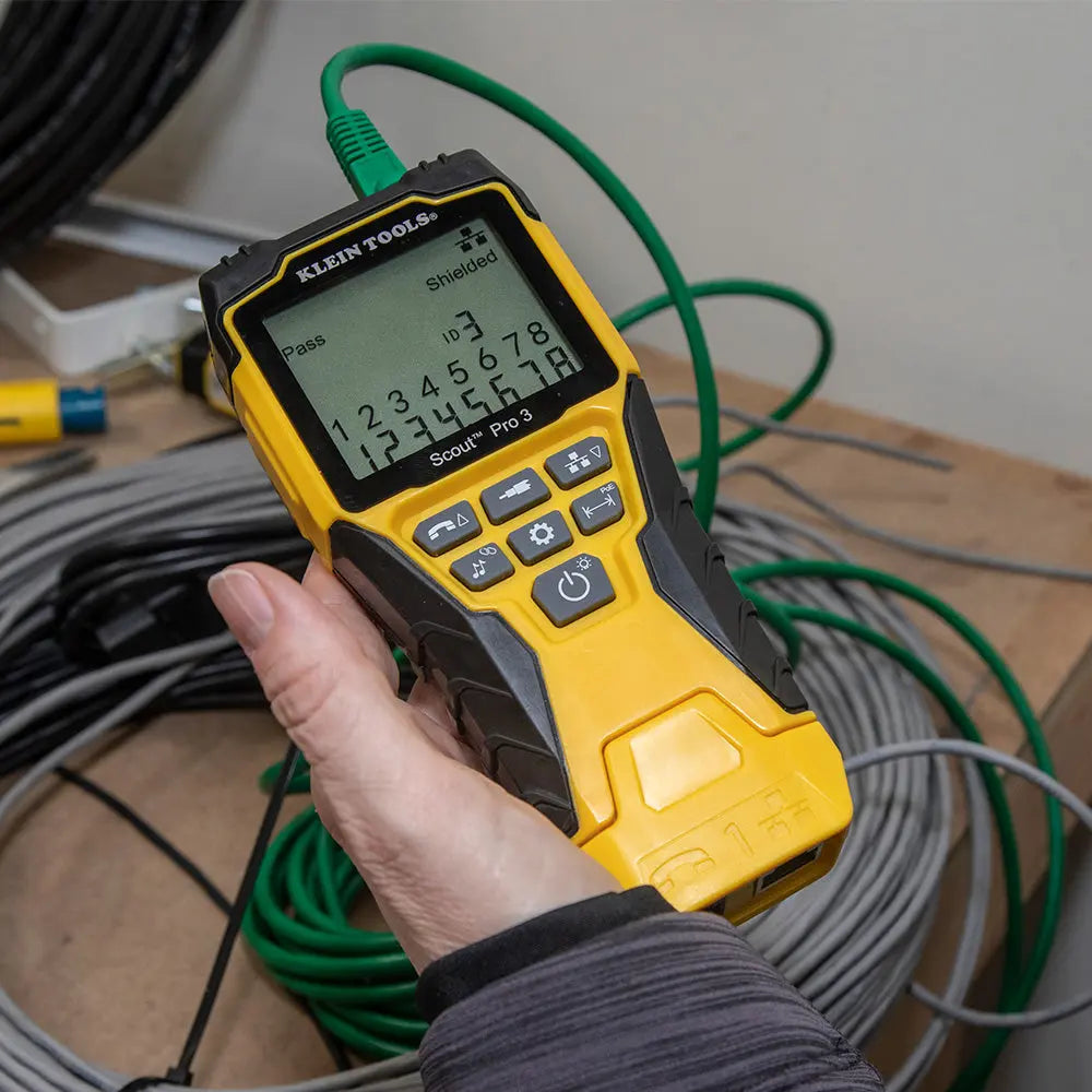 Klein Scout ® Pro 3 Tester with Test , Map™ Remote Kit Klein Tools