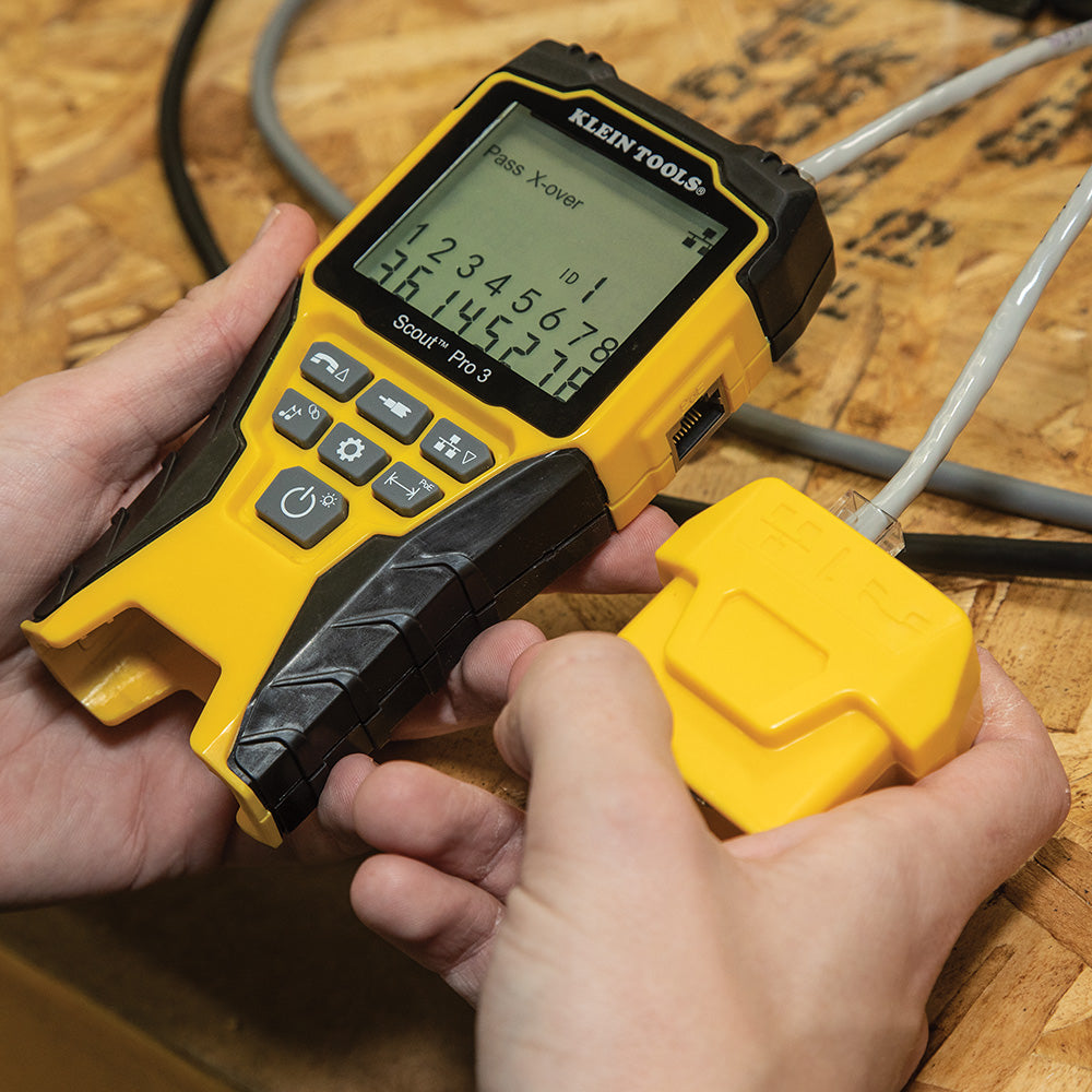Klein Scout ® Pro 3 Tester with Test , Map™ Remote Kit