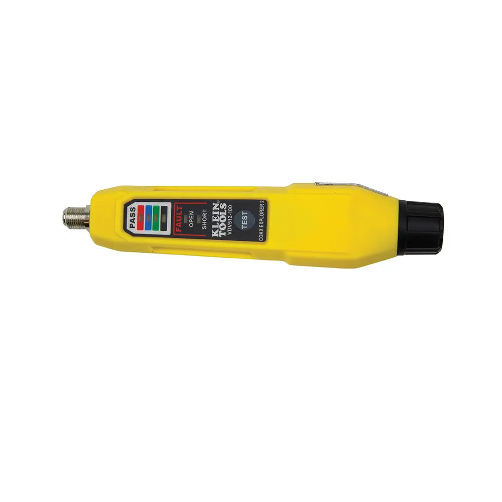 Klein Cable Tester, Coax Explorer® 2 Tester with Batteries and Red Remote Klein Tools
