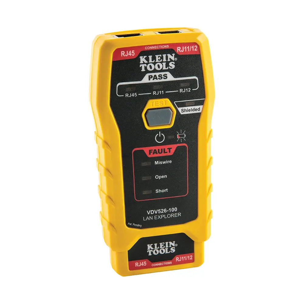 Klein Network Cable Tester, LAN Explorer® Data Cable Tester with Remote Klein Tools