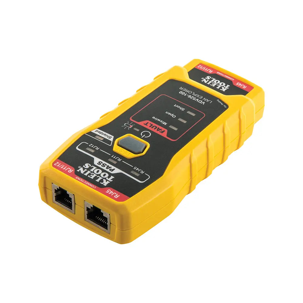 Klein Network Cable Tester, LAN Explorer® Data Cable Tester with Remote Klein Tools