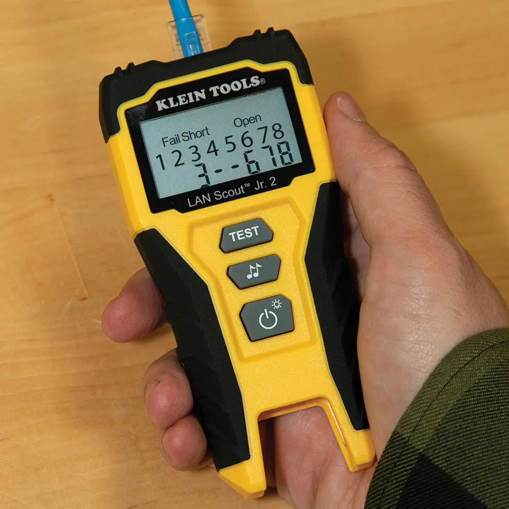 Klein LAN Scout ® Jr. 2 Cable Tester Klein Tools