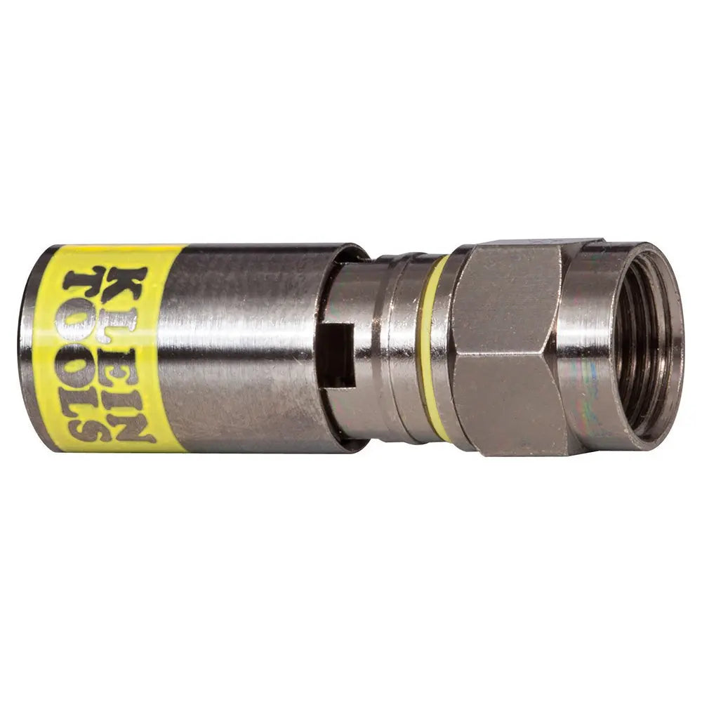 Klein Universal F Compression Connectors RG6/6Q 50-Pack Klein Tools
