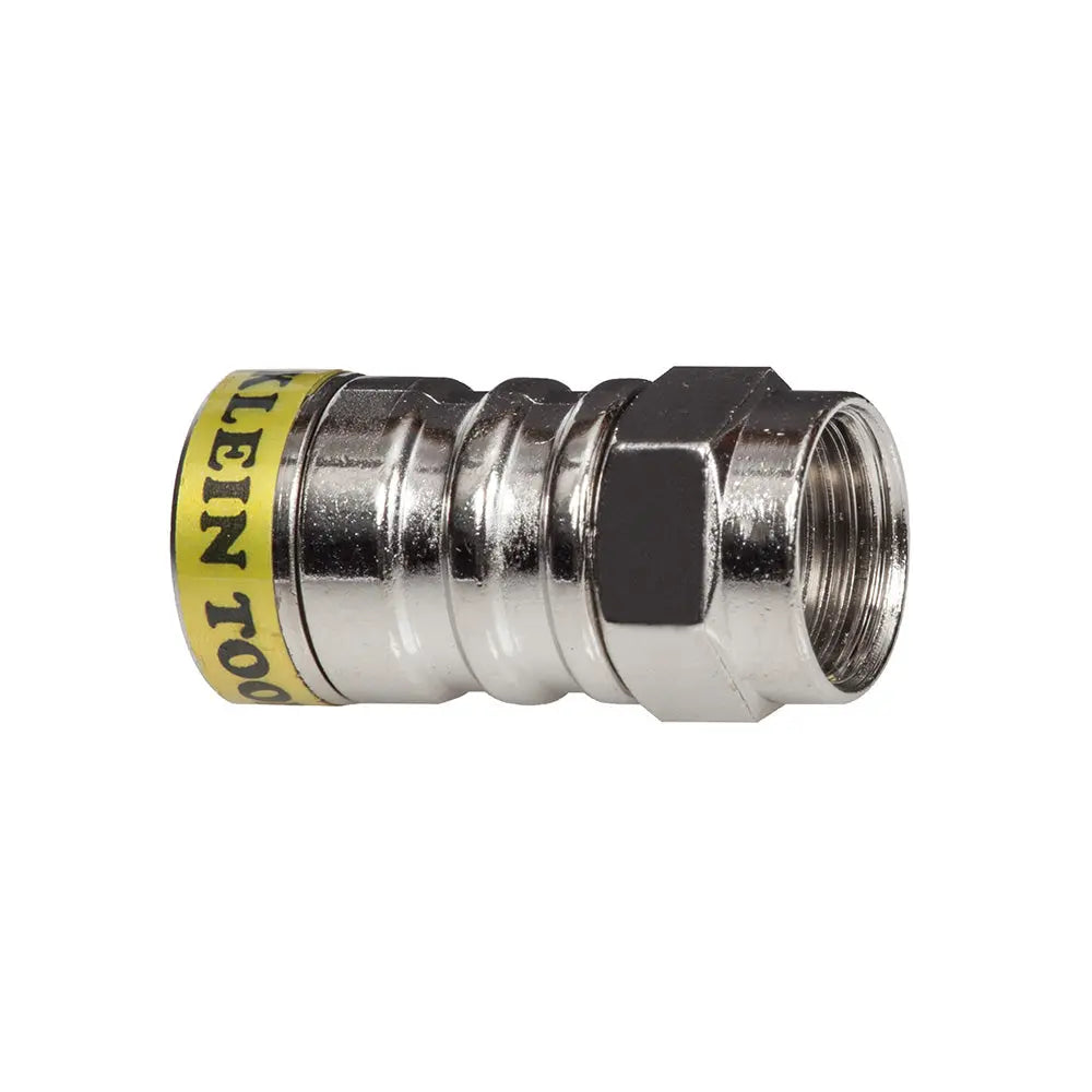 Klein Push-On F Connectors RG6/6Q 10-Pack Klein Tools
