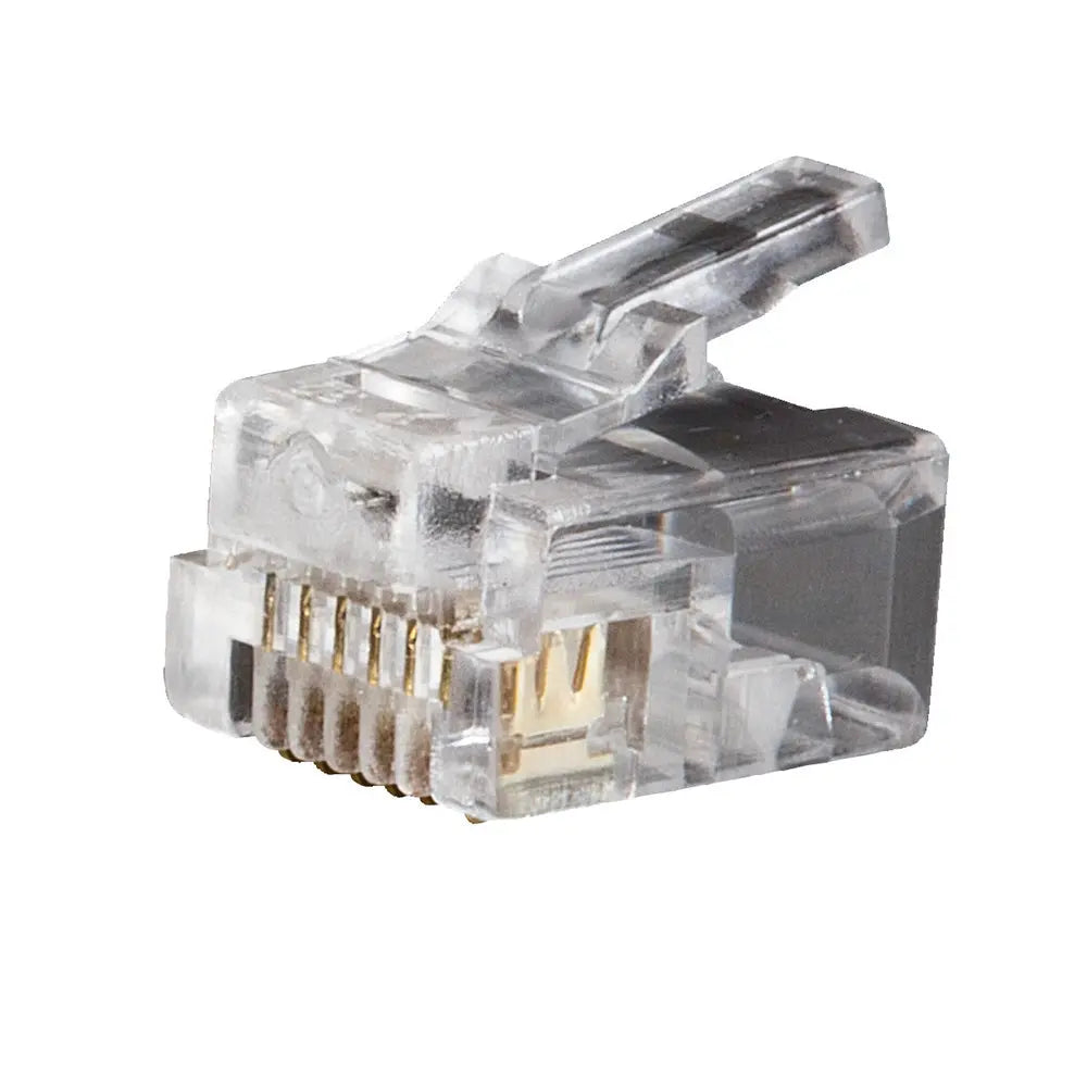 Klein Modular Telephone Plugs RJ11 6P6C, 25-Pack Klein Tools