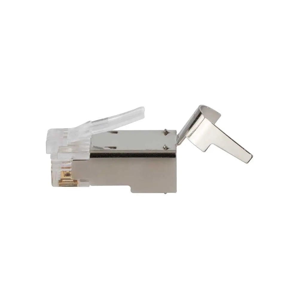 Klein Pass-Thru™ Modular Data Plugs, RJ45-CAT6A, Shielded (STP), 50-Pack Klein Tools