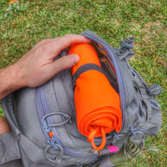 Bunk Towel - Multipurpose oversized bath towel, ground cloth, or privacy curtain. Superesse Straps LLC