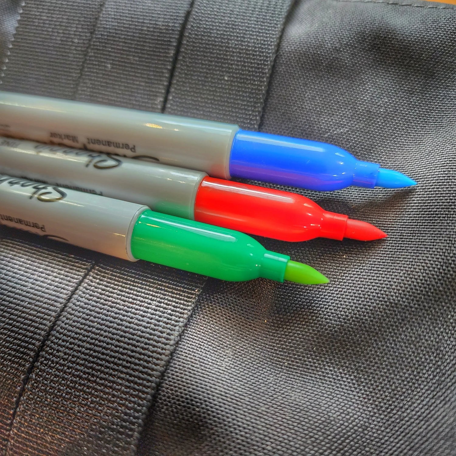 EDC Puncture Markers - Covert Self Defense Markers Superesse Straps LLC
